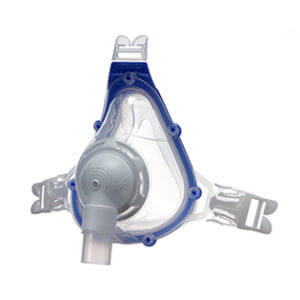 Full-face-hospital-vented-mask-respiratory-therapy-face-focus-resmed