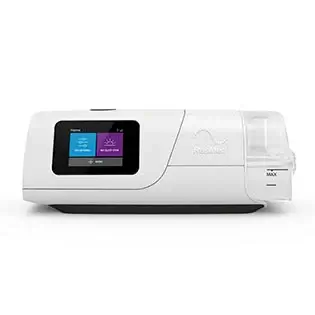 AirCurve 11 ASV PaceWave adaptiivinen servoventilaattori edestäpäin kuvattuna.