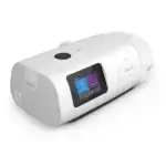 AirCurve 11 ASV PaceWave adaptiivinen servoventilaattori oikealta ylhäältäpäin kuvattuna.